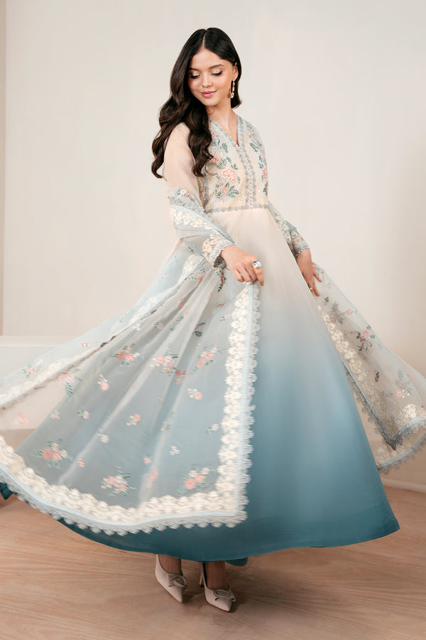 Baroque | Luxury Pret 25 | EMBROIDERED CHIFFON PR-1056