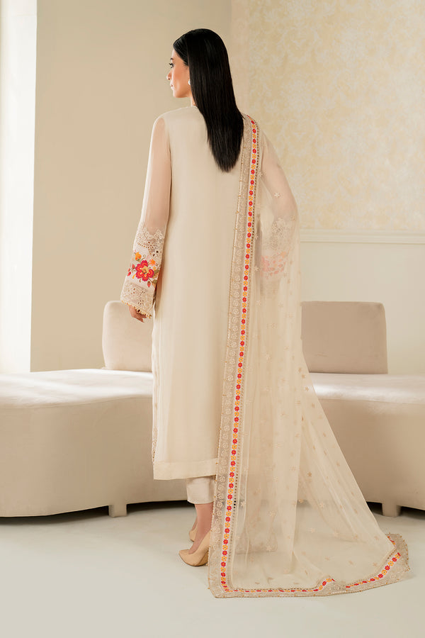 Baroque | Luxury Pret 25 | EMBROIDERED CHIFFON PR-1145