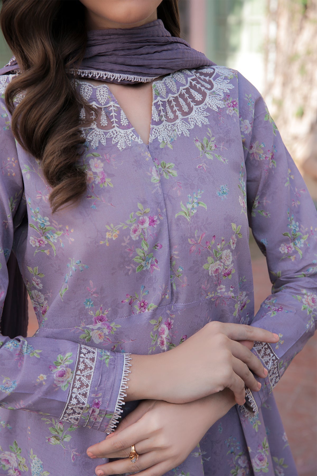 Baroque | Embroidered Lawn | SF-324