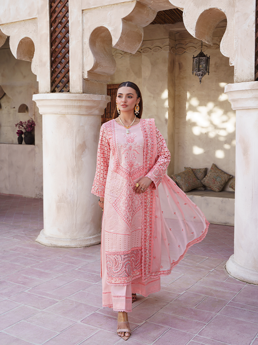 Zebtan | Zeenat Luxury Lawn Eid Collection | ZL 04 - House Of Anaya