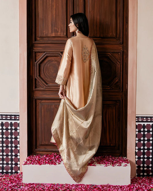 Mushq | Sunehri Lama Silk | Parisa