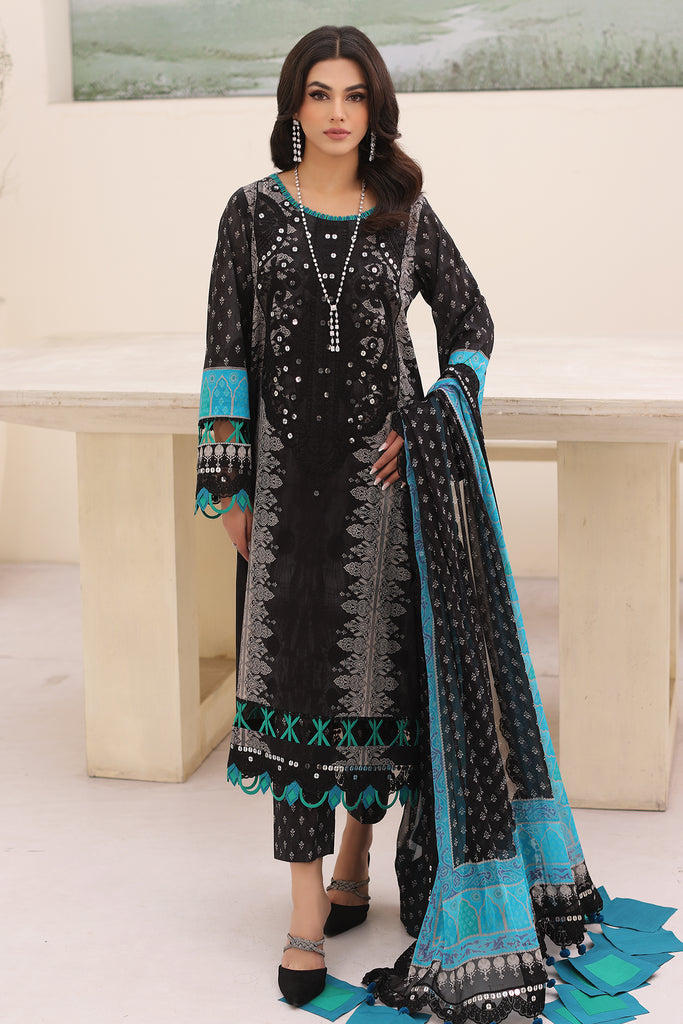 Charizma | Naranji Embroidered Lawn 24 | CN4-002 - House of Zarish