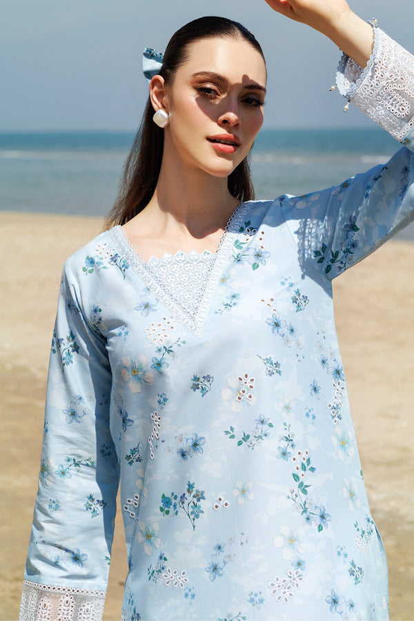 Farasha | Printed Essentials | Moonlit Blue