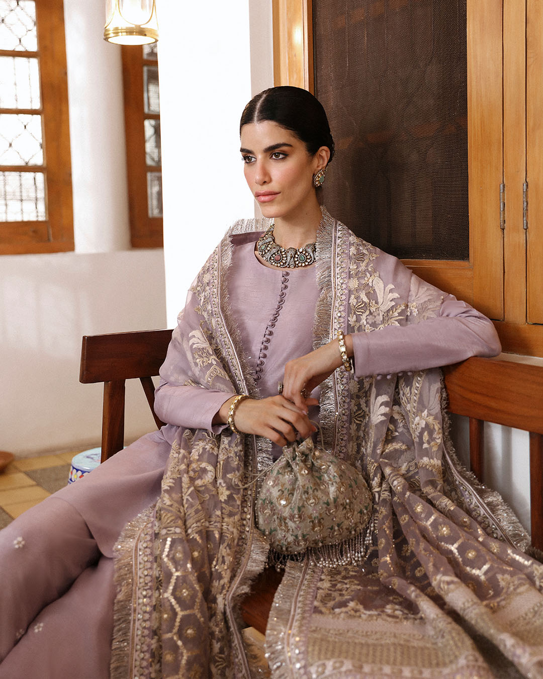 Faiza Saqlain | Mehermah Luxe Formals | Aurene - House Of Anaya
