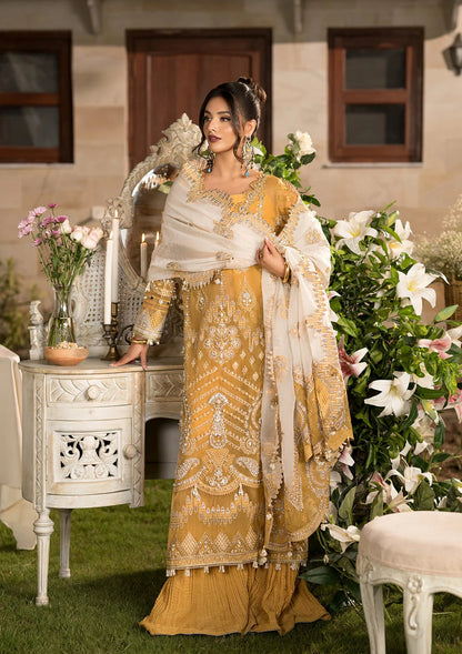Elaf Premium | Formal Handwork Collection | EFH-07 SAHAR - House Of Anaya