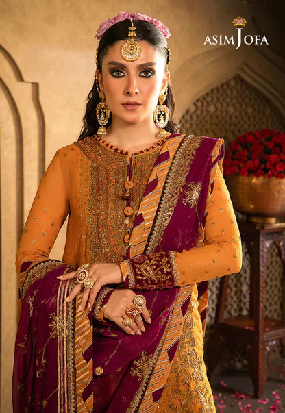 Asim Jofa | Velvet Festive 23 | AJVF-07 - House Of Anaya