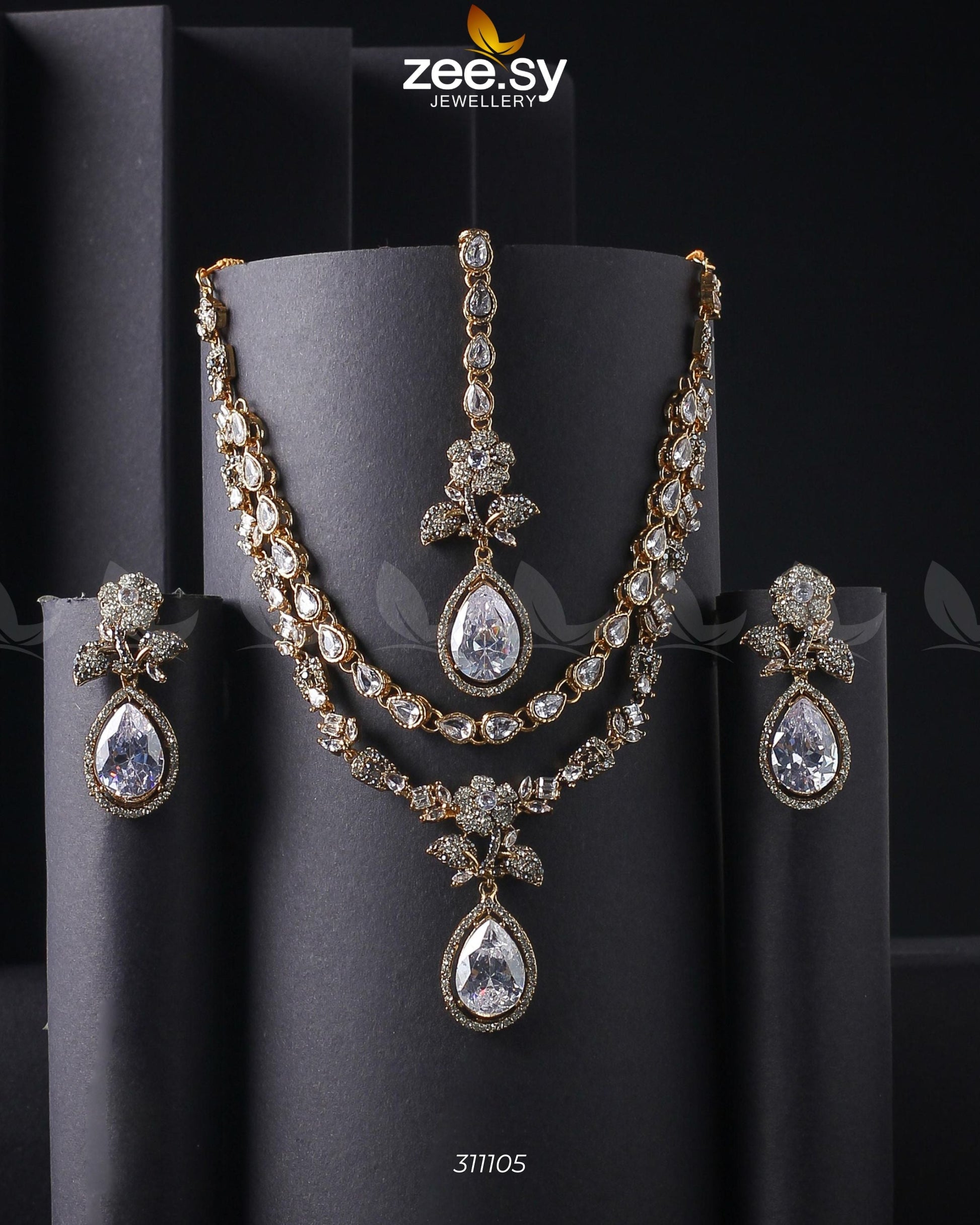 Amelia Necklace Set - Libasekhas