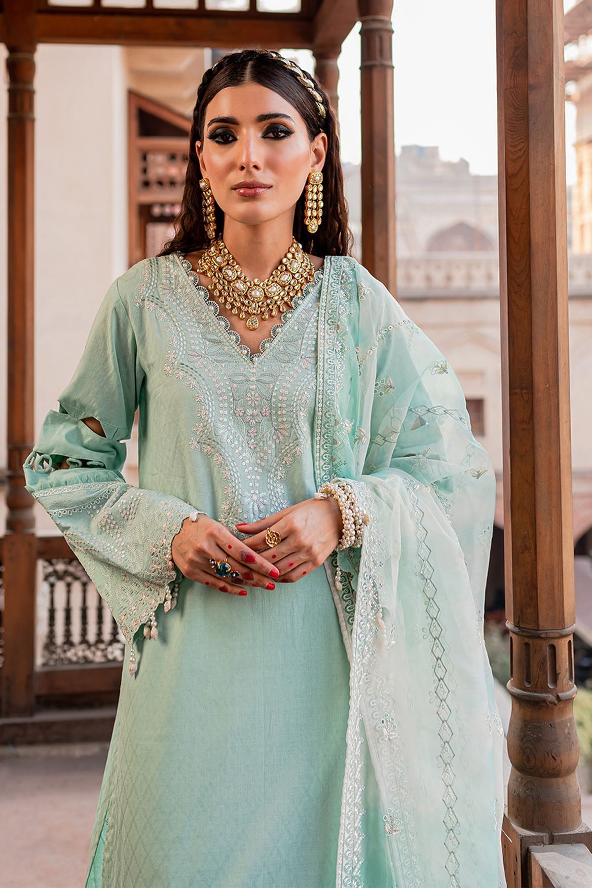 Nureh | Lawn Jacquard | NS-77 - House Of Anaya