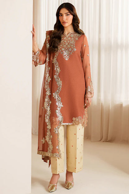 Farasha | STITCHED FORMALS ’26 | Warm Saffron