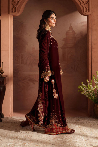 IZNIK | Raagni Velvet Formals | IV-55 Embroidered Velvet