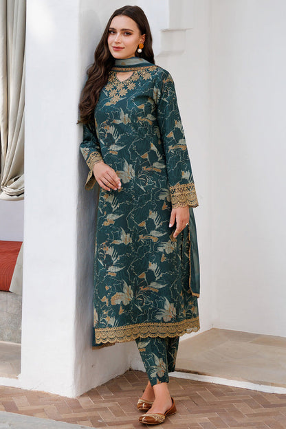 Farasha | Printed Essentials | Teal Bell