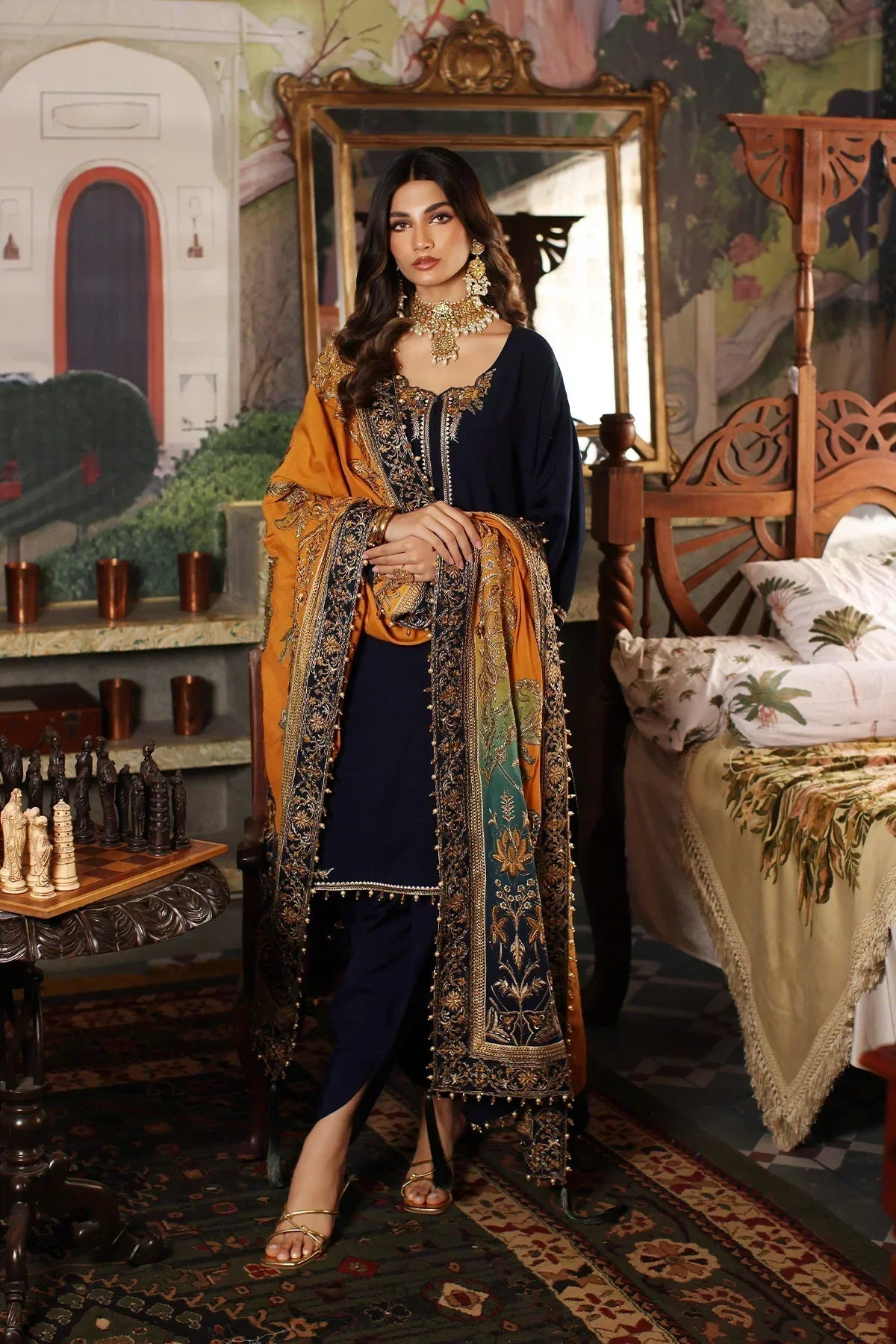 Mina Kashif | Meeral Formals 23 | MKF23-17 - House Of Anaya