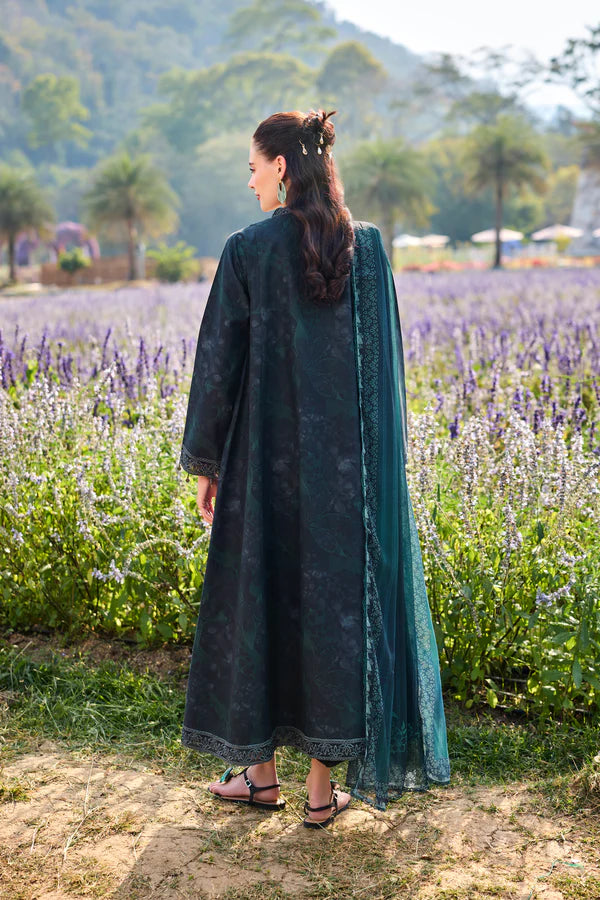 Farasha | Printed Essentials’26 | Teal Aura
