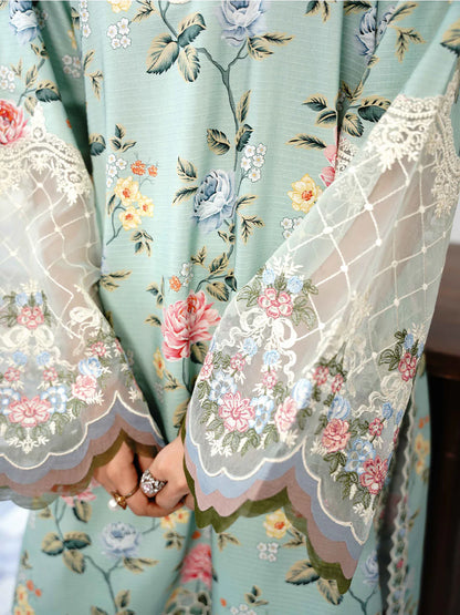 Bin ilyas | Noura Summer Edit | 71-A | 3 PC Lawn