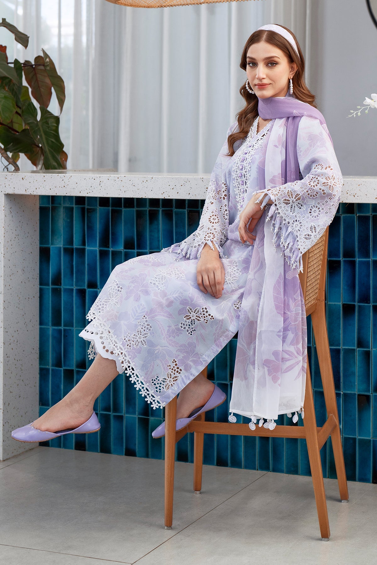 Baroque | Embroidered Lawn | SF-4073