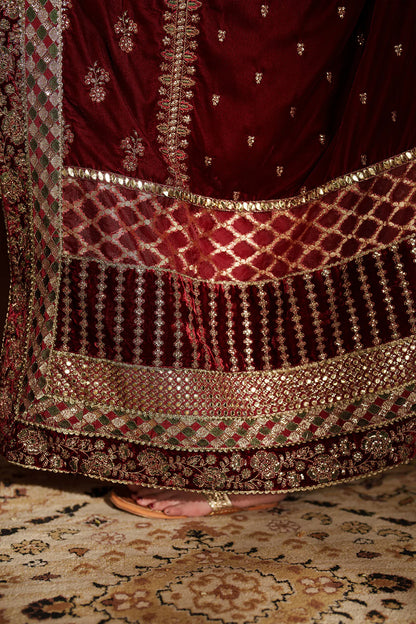 IZNIK | Raagni Velvet Formals | IV-56 Embroidered Velvet