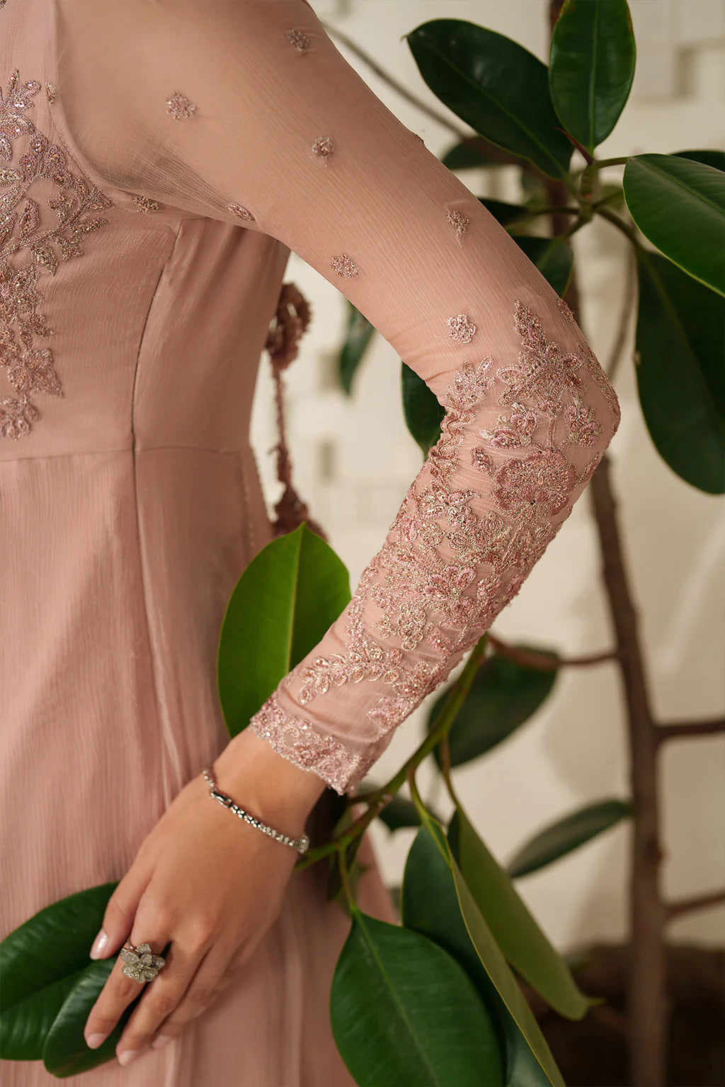 Iznik | Festive Formals | UE-623 Embroidered Chiffon
