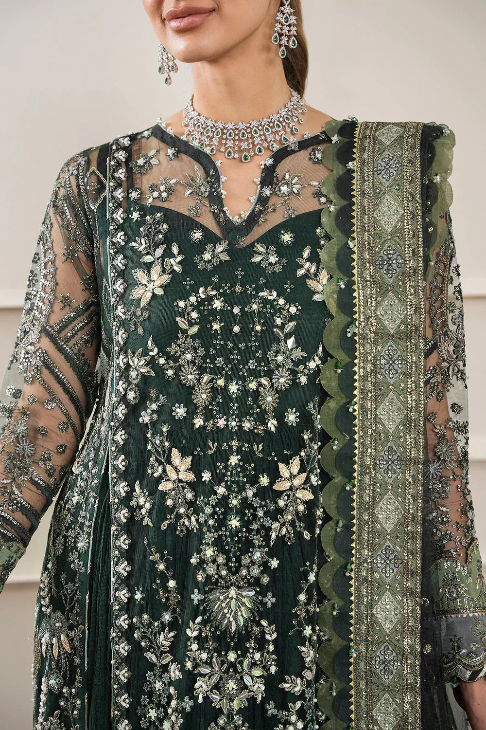 Baroque | Chantelle Embroidered Collection | CH12-05 - House Of Anaya