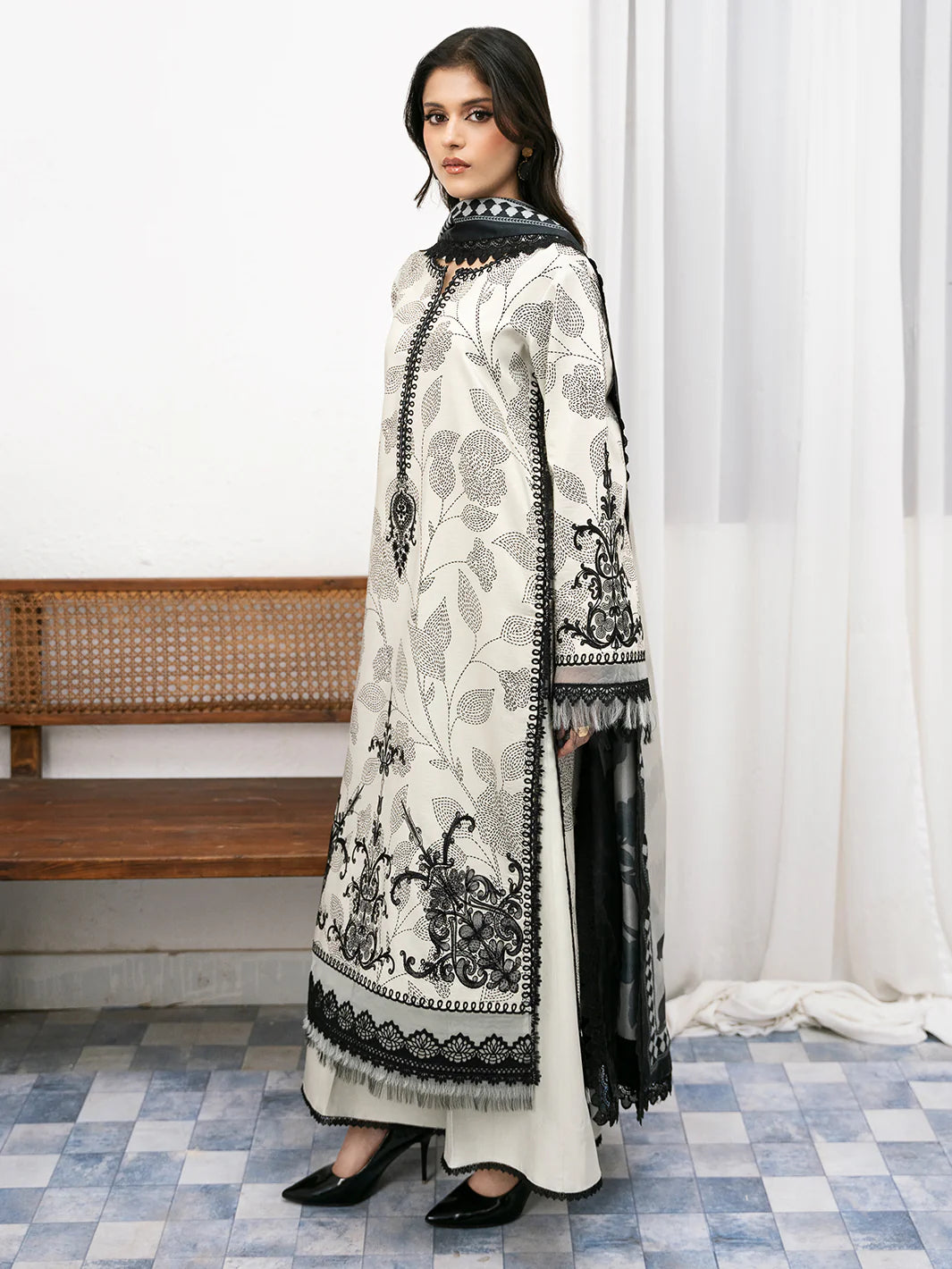 Bin ilyas | Noura Summer Edit | 73-B | 3 PC Lawn
