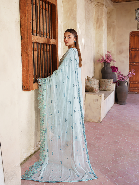 Zebtan | Zeenat Luxury Lawn Eid Collection | ZL 06 - House Of Anaya