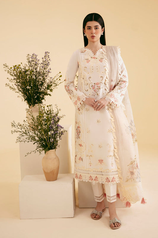Qalamkar | Qlinekari Luxury Lawn | SQ-01 SARV - House Of Anaya