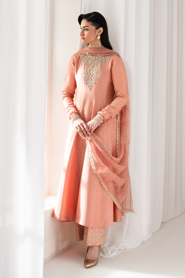 Baroque | Luxury Pret 25 | EMBROIDERED CHIFFON PR-1099