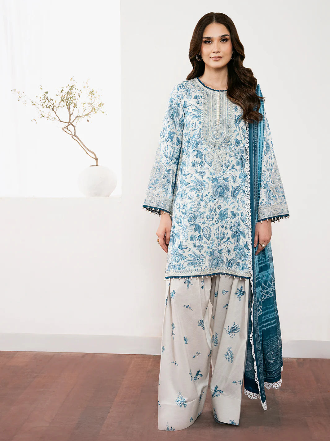 Bin ilyas | Noura Summer Edit | 74-A | 3 PC Lawn