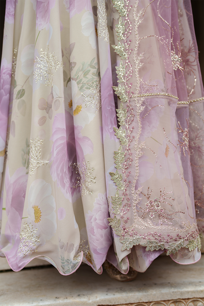 Iznik | Exclusive Formals | UE-546 Embroidered Chiffon