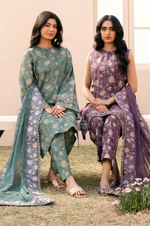 Baroque | Luxury Pret 24 | LAWN UF-598 - House Of Anaya