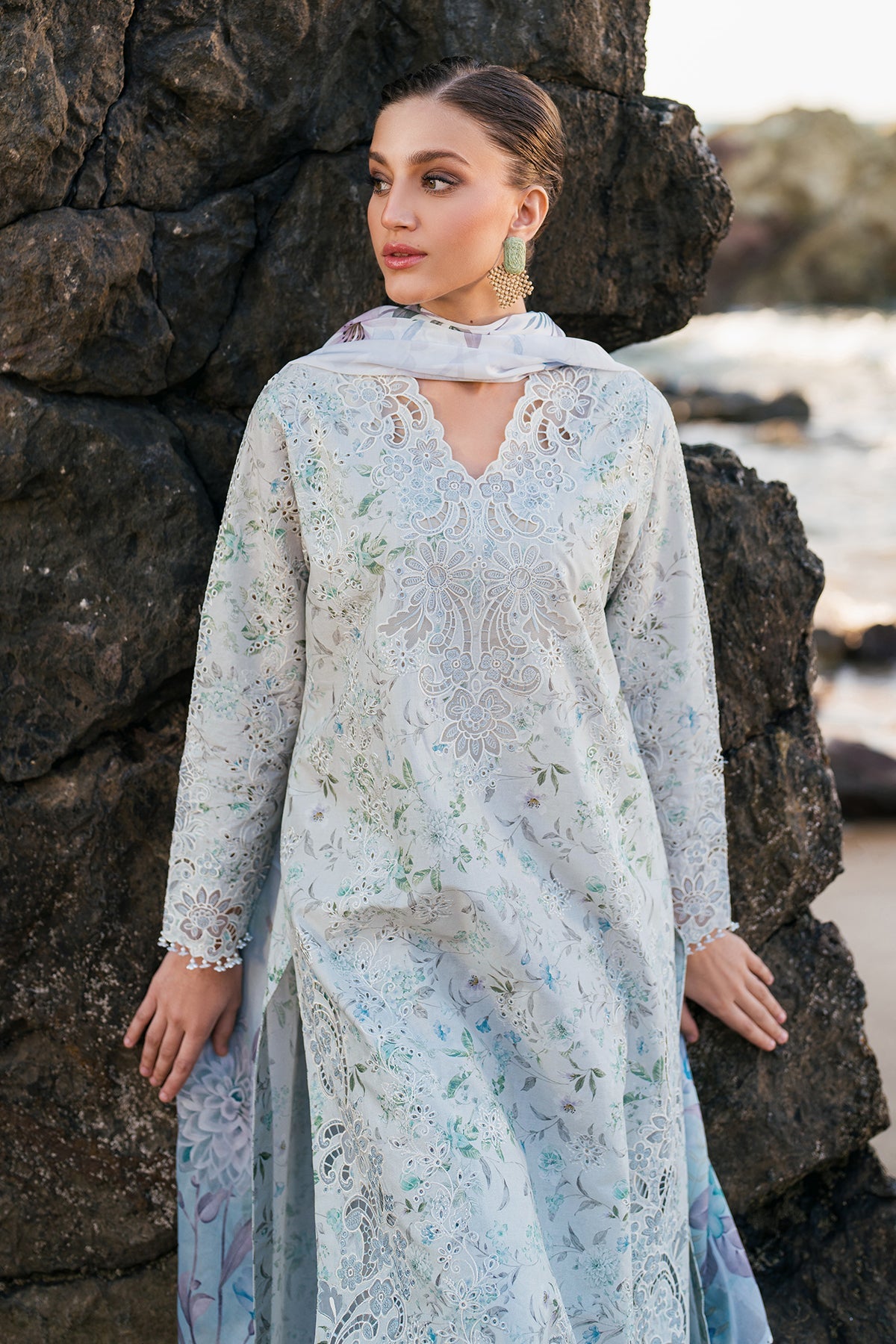 Baroque | Embroidered Lawn | SF-4129