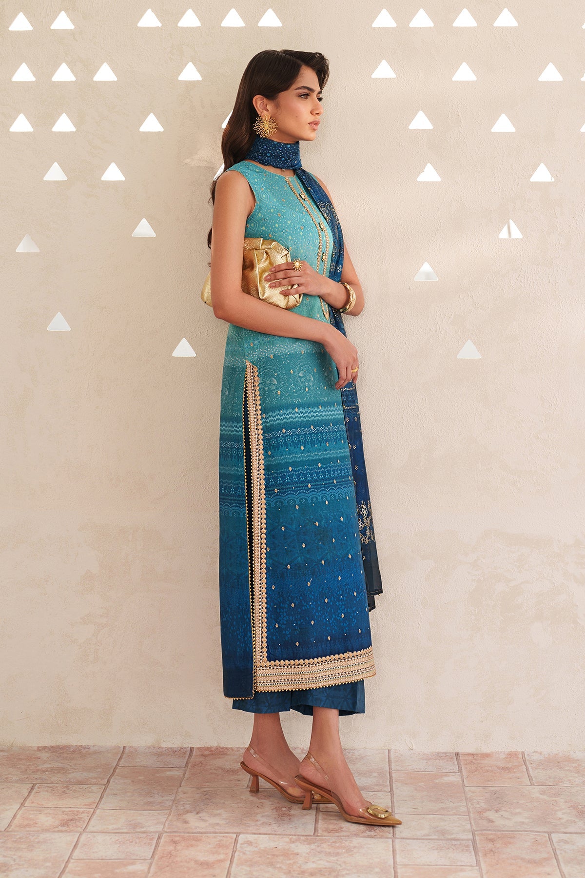 Baroque | Embroidered Lawn | SF-4400