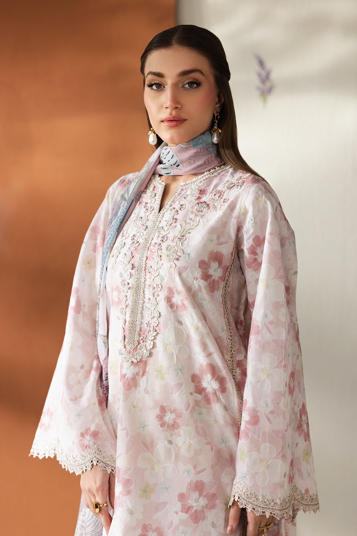 Baroque | Embroidered Lawn | SF-4428
