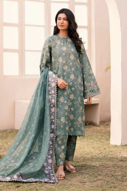 Baroque | Luxury Pret 24 | LAWN UF-599 - House Of Anaya