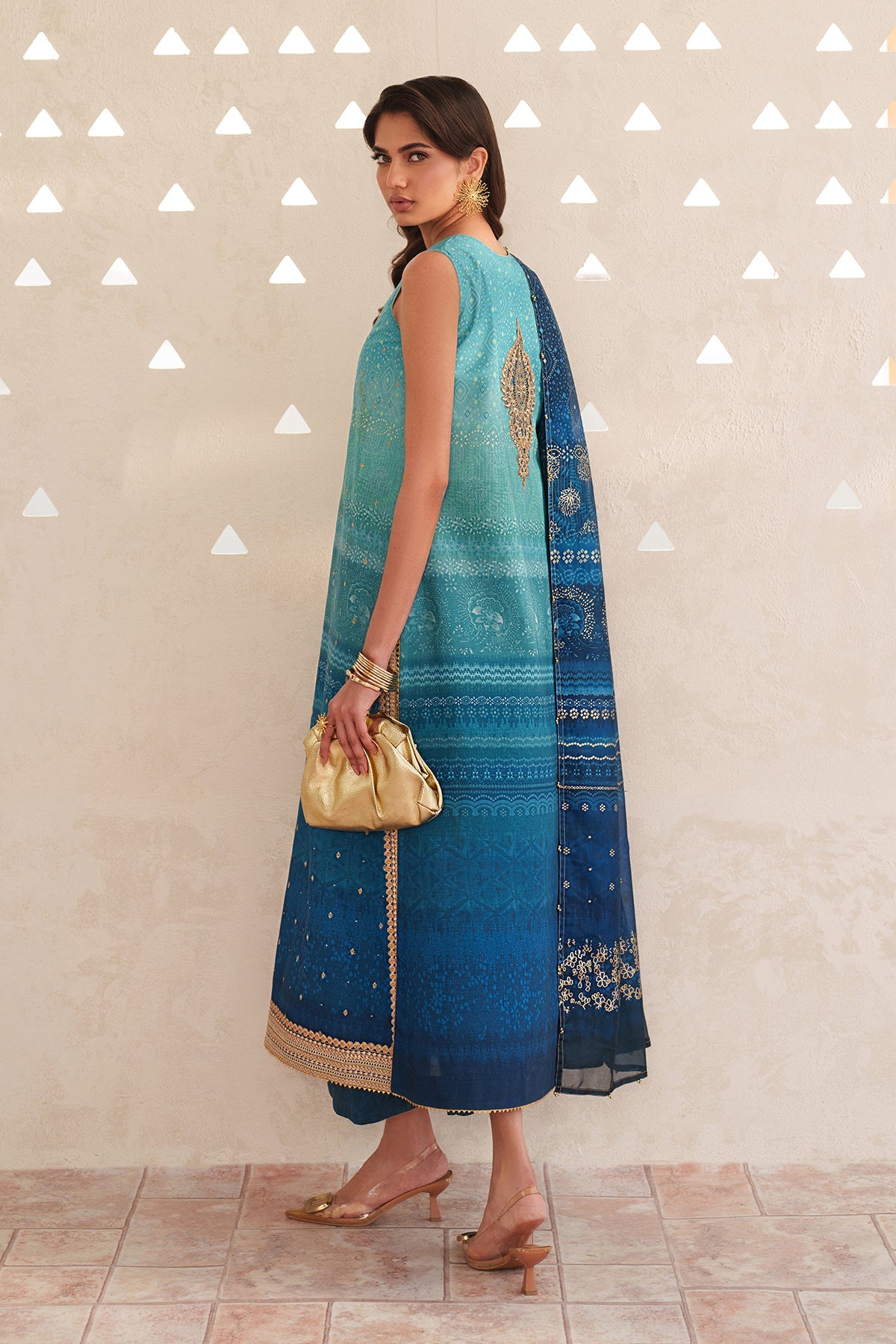 Baroque | Embroidered Lawn | SF-4400