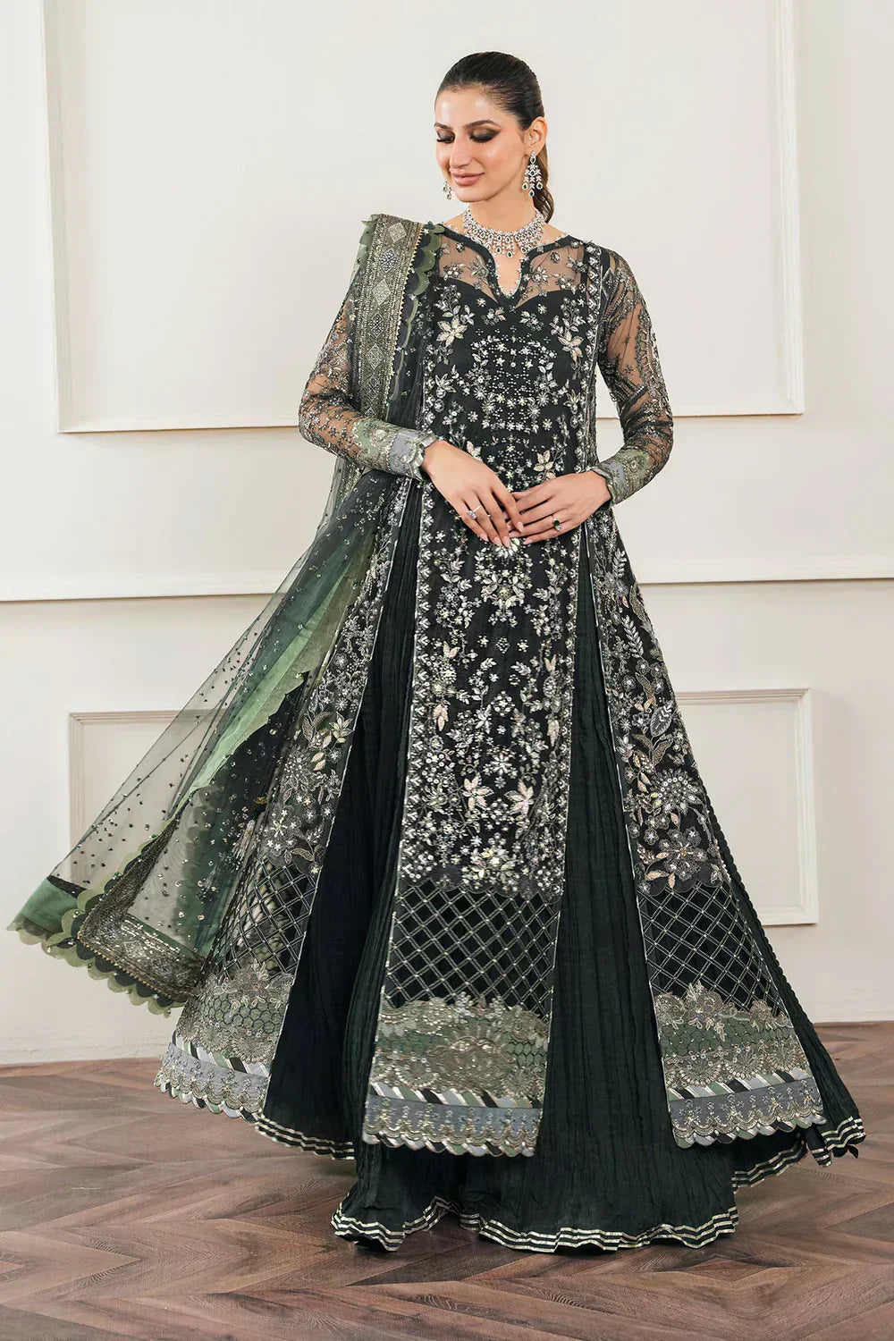 Baroque | Chantelle Embroidered Collection | CH12-05 - House Of Anaya