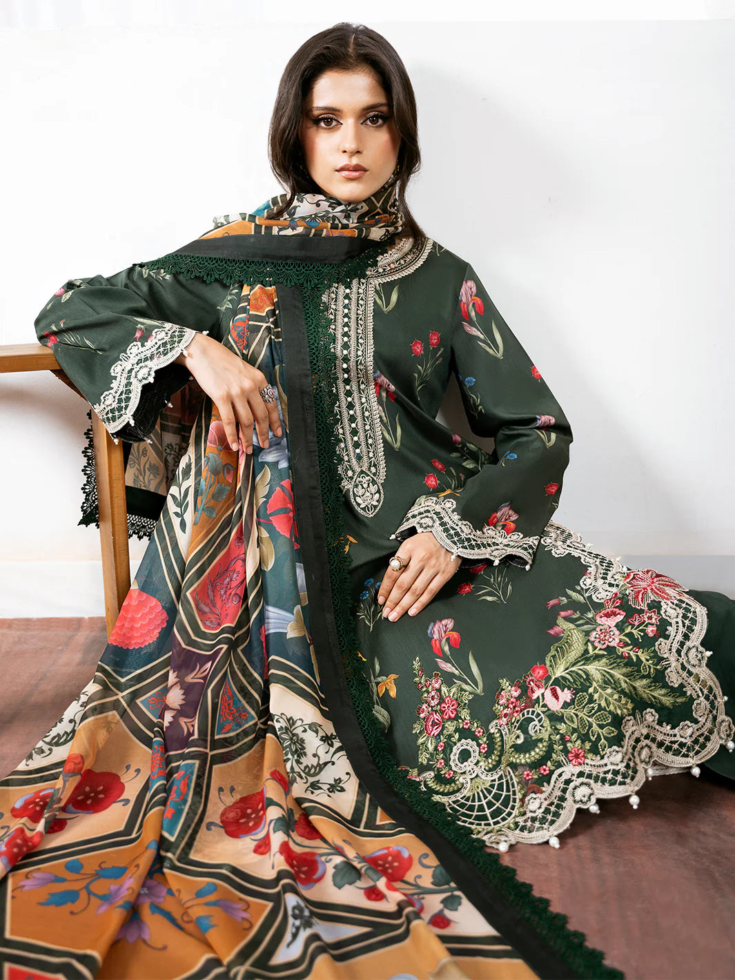 Bin ilyas | Noura Summer Edit | 77-B | 3 PC Lawn