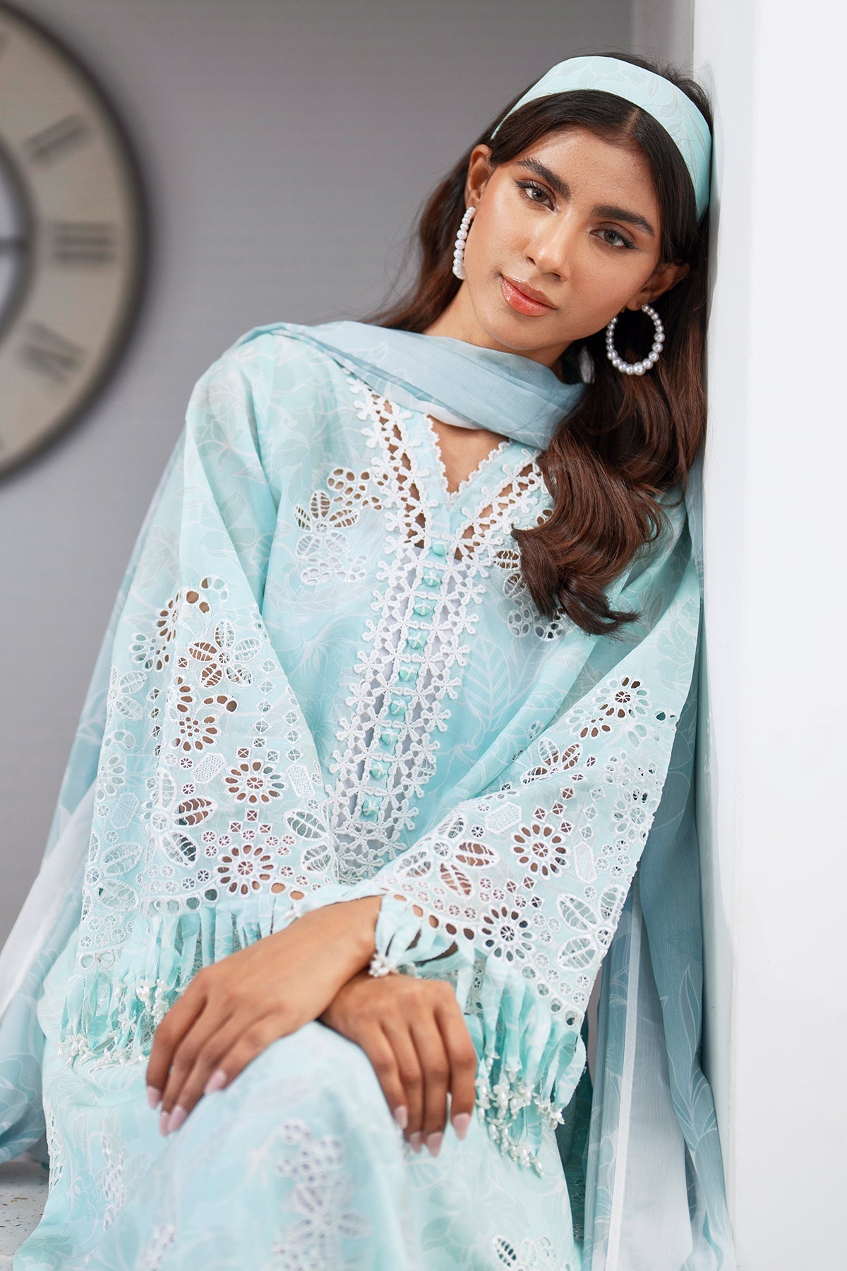 Baroque | Embroidered Lawn | SF-4074