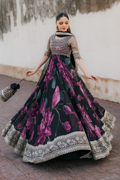 Iznik | Exclusive Formals | UE-321 Printed Chiffon