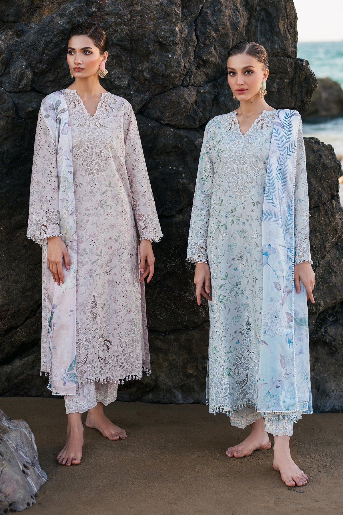 Baroque | Embroidered Lawn | SF-4130
