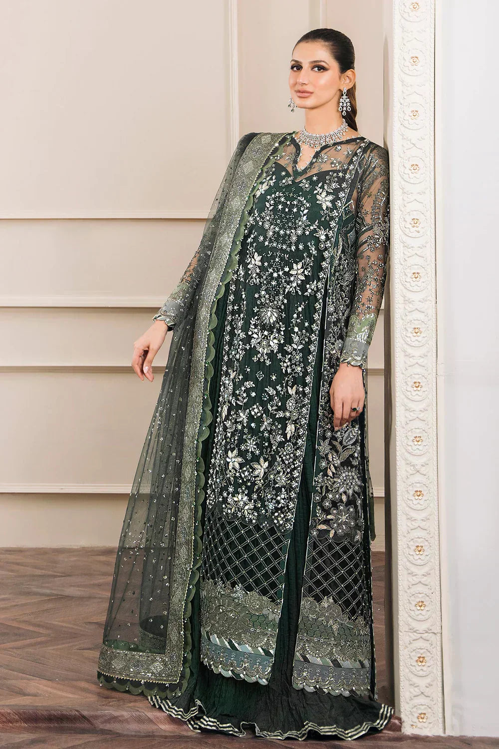 Baroque | Chantelle Embroidered Collection | CH12-05 - House Of Anaya