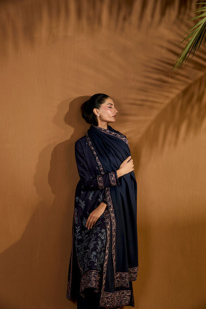 Sobia Nazir | Winter Shawl 25 | Design 7B