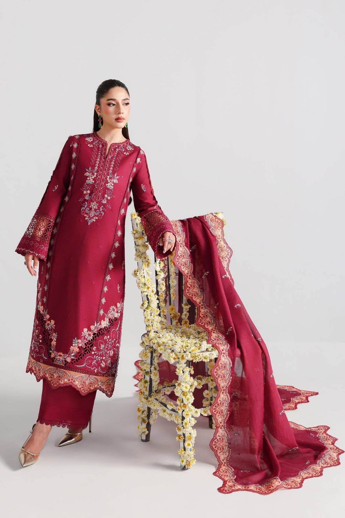 Akbar Aslam | Elan Luxury Lawn 26 | Mehrunissa