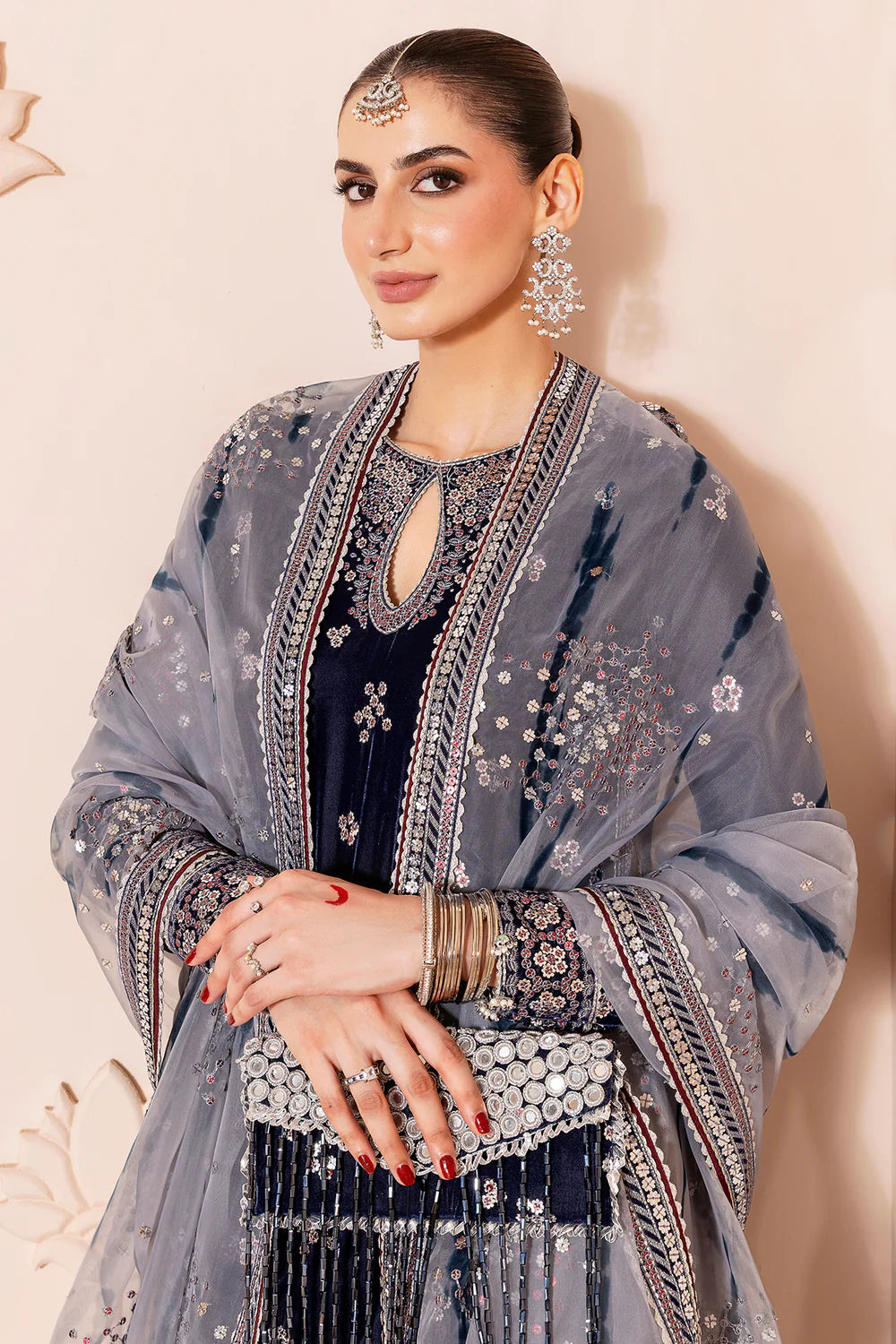 jazmin | Chandani Velvet Formals '25 | Embroidered Velvet Formal CVF D-03