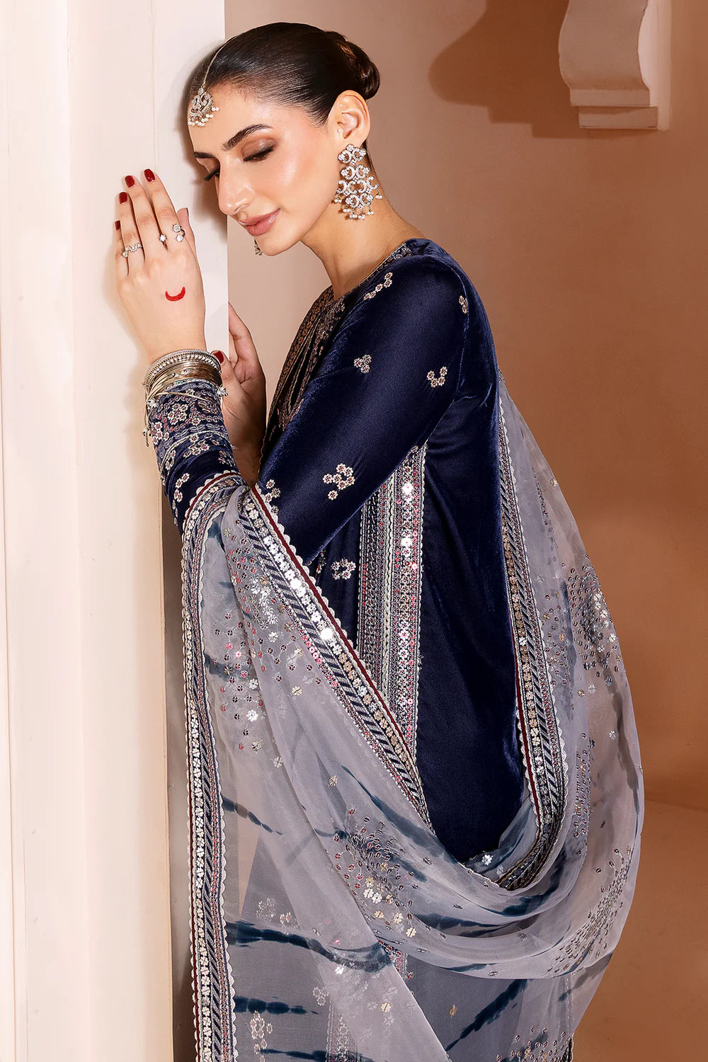 jazmin | Chandani Velvet Formals '25 | Embroidered Velvet Formal CVF D-03