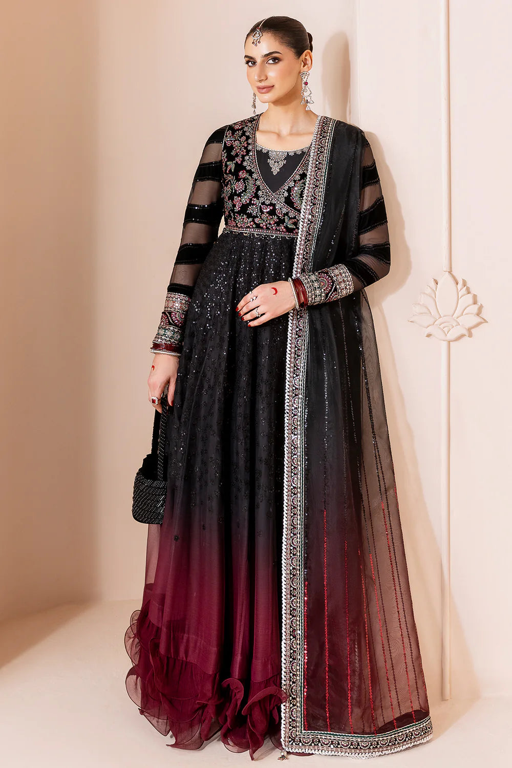 jazmin | Chandani Velvet Formals '25 | Embroidered Velvet Formal CVF D-10