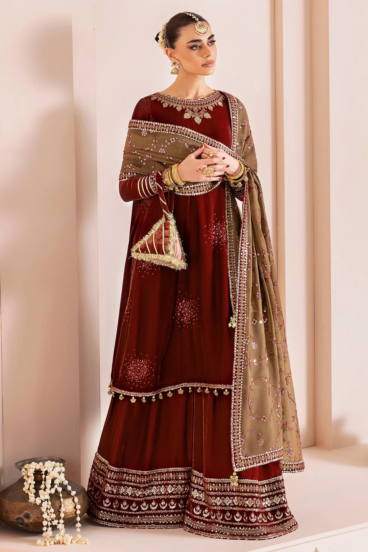 jazmin | Chandani Velvet Formals '25 | Embroidered Velvet Formal CVF D-07