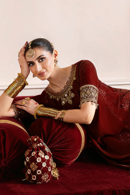 jazmin | Chandani Velvet Formals '25 | Embroidered Velvet Formal CVF D-13