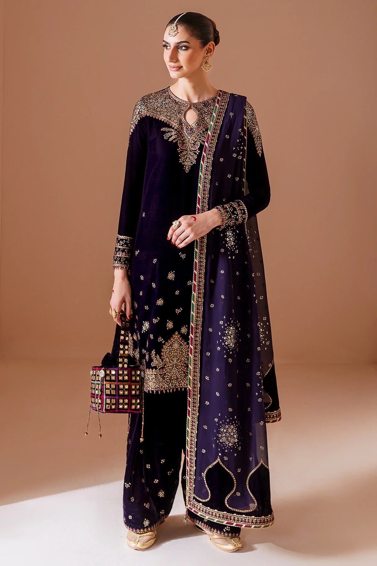 jazmin | Chandani Velvet Formals '25 | Embroidered Velvet Formal CVF D-08