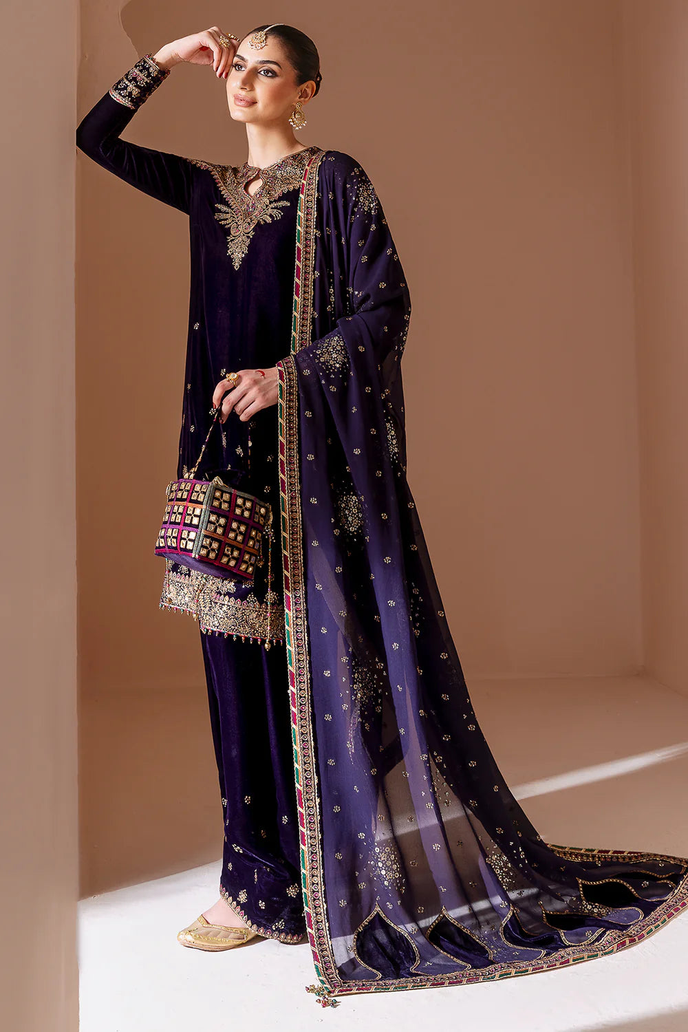 jazmin | Chandani Velvet Formals '25 | Embroidered Velvet Formal CVF D-08