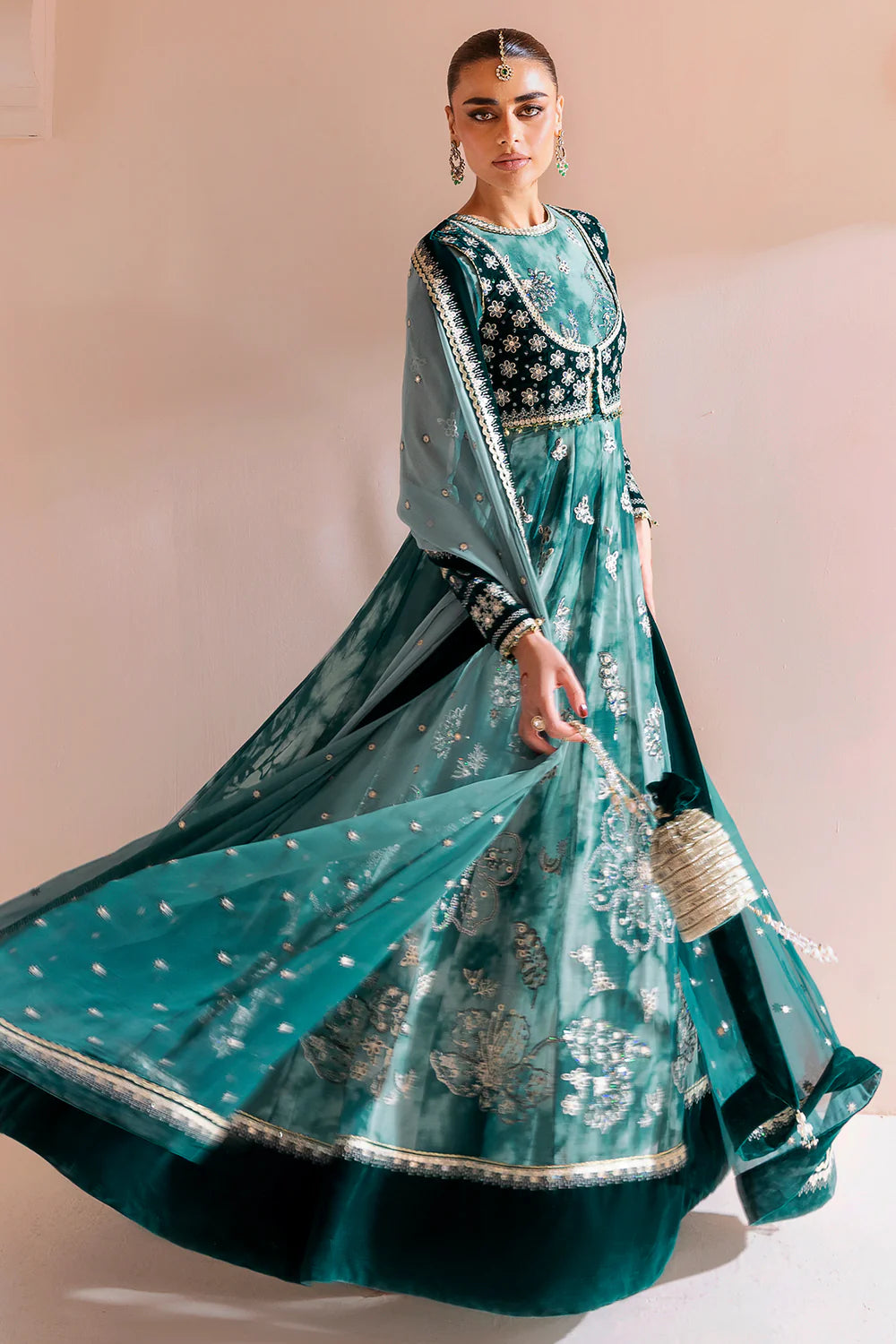 jazmin | Chandani Velvet Formals '25 | Embroidered Velvet Formal CVF D-06